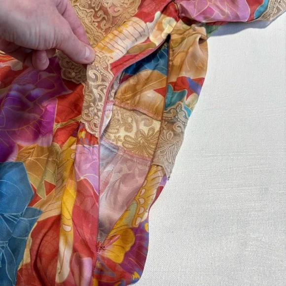 NWT Spell Painter's Garden Lace Maxi Dress
Crimson, small - Picture 13 of 16